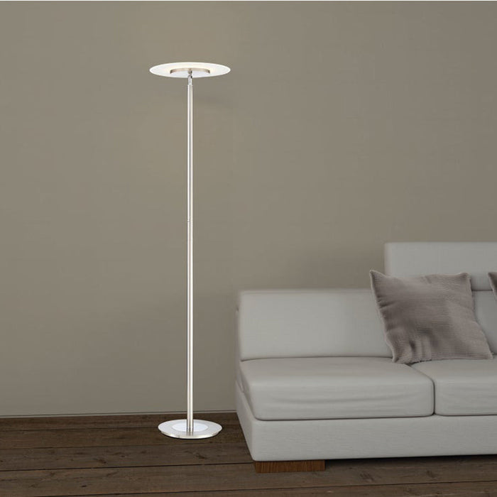 Tampa LED Floor Lamp in living room.
