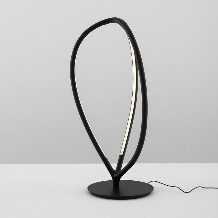 Arrival LED Table Lamp in Black.