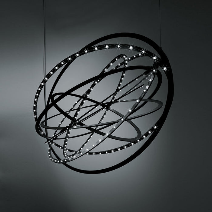 Copernico LED Suspension Light in Black.