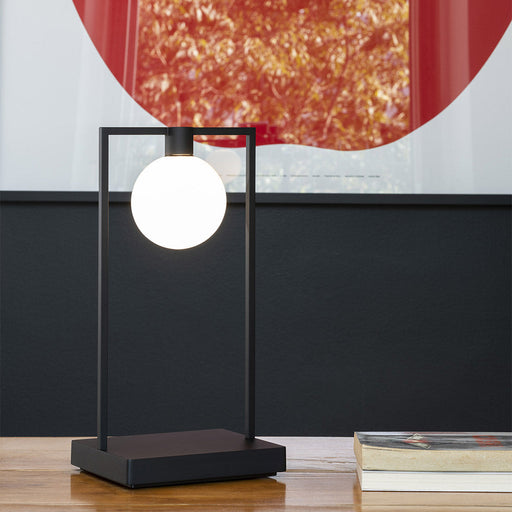Curiosity LED Table Lamp in living room.