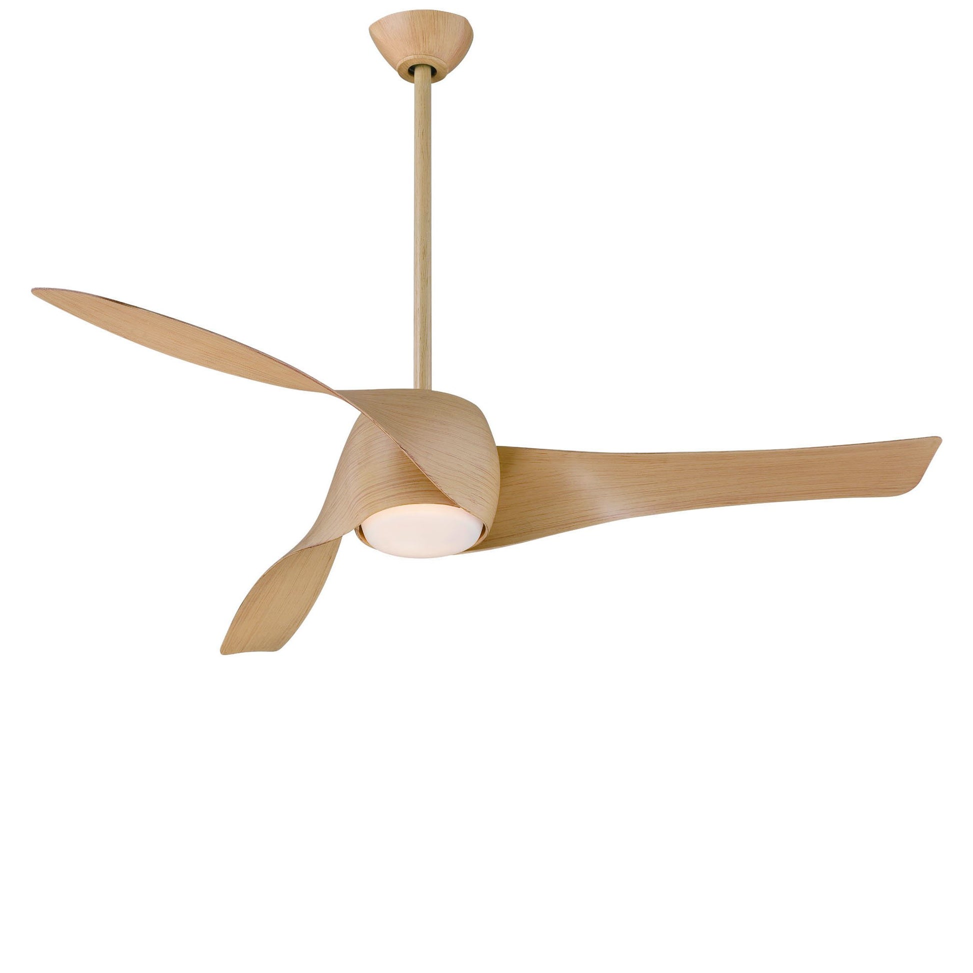 Artemis LED Ceiling Fan in Maple/DC Motor.