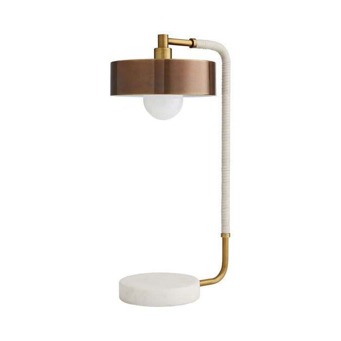 Aaron Table Lamp in Brass.