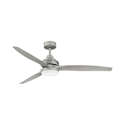 Artiste LED Ceiling Fan in Brushed Nickel (60-Inch).