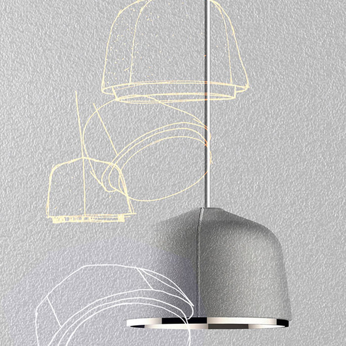 Arumi LED Pendant Light in exhibition.
