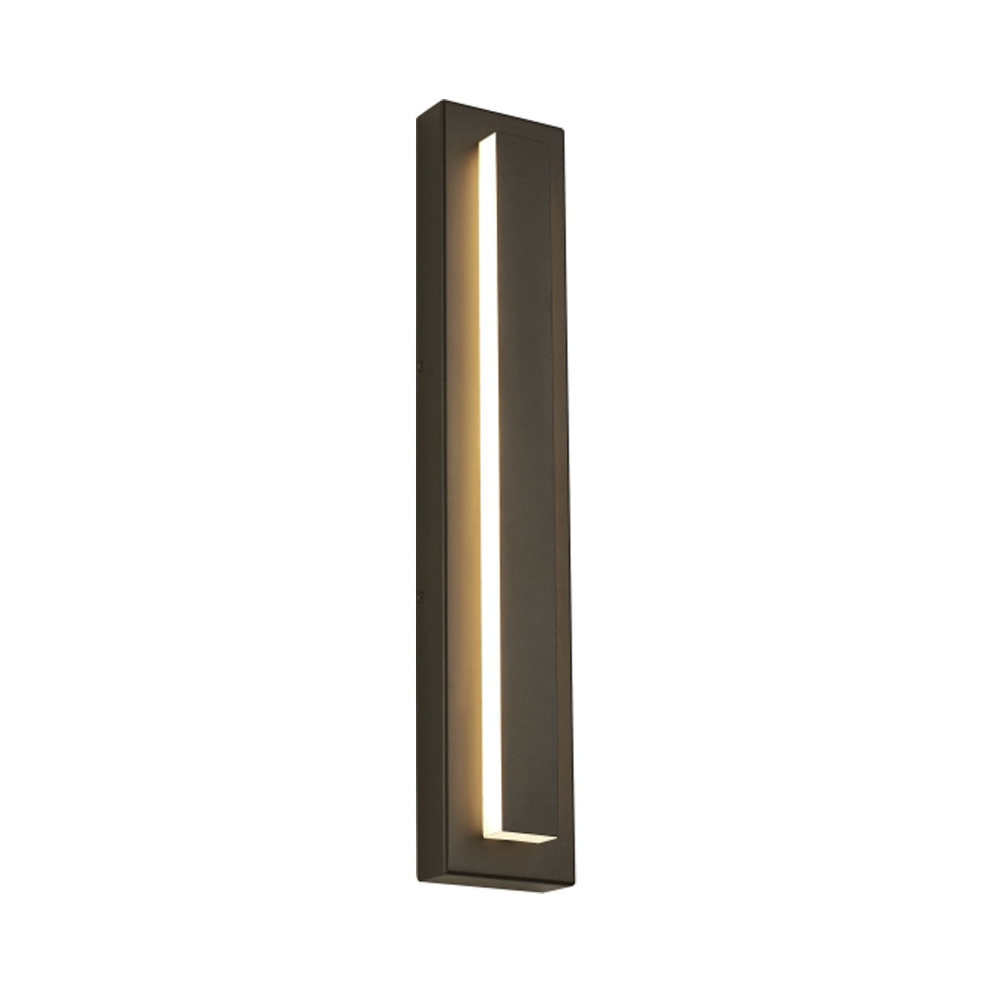 Aspen Outdoor LED Wall Light in Bronze (Large).
