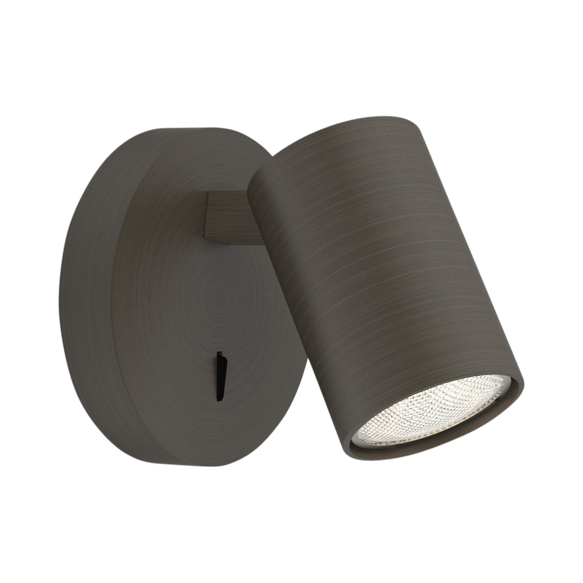 Astro Lighting Ascoli Single Switched Wall Sconce in Black 1286121