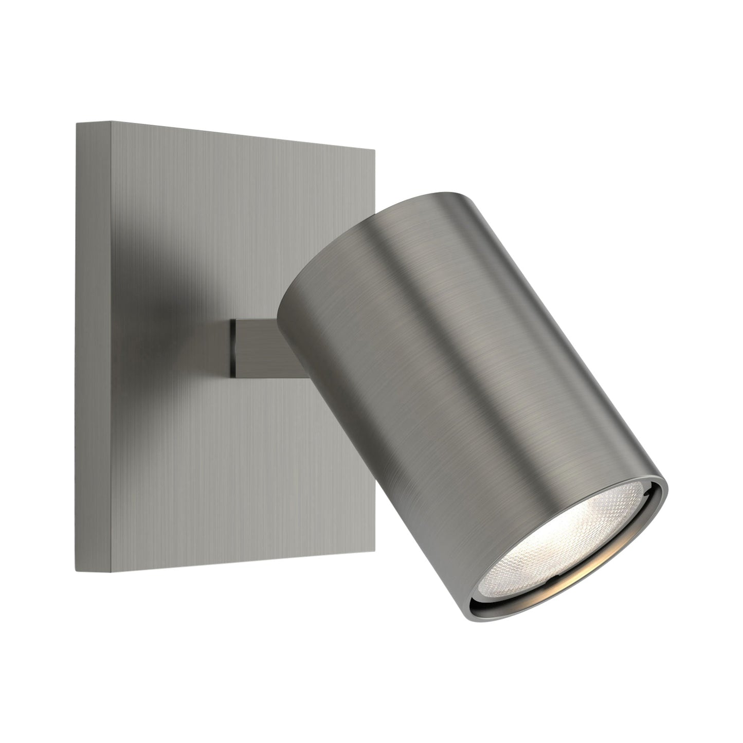 Ascoli Wall Light in Matt Nickel.