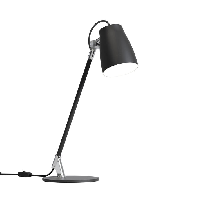 Atelier LED Desk Lamp in Matt Black.