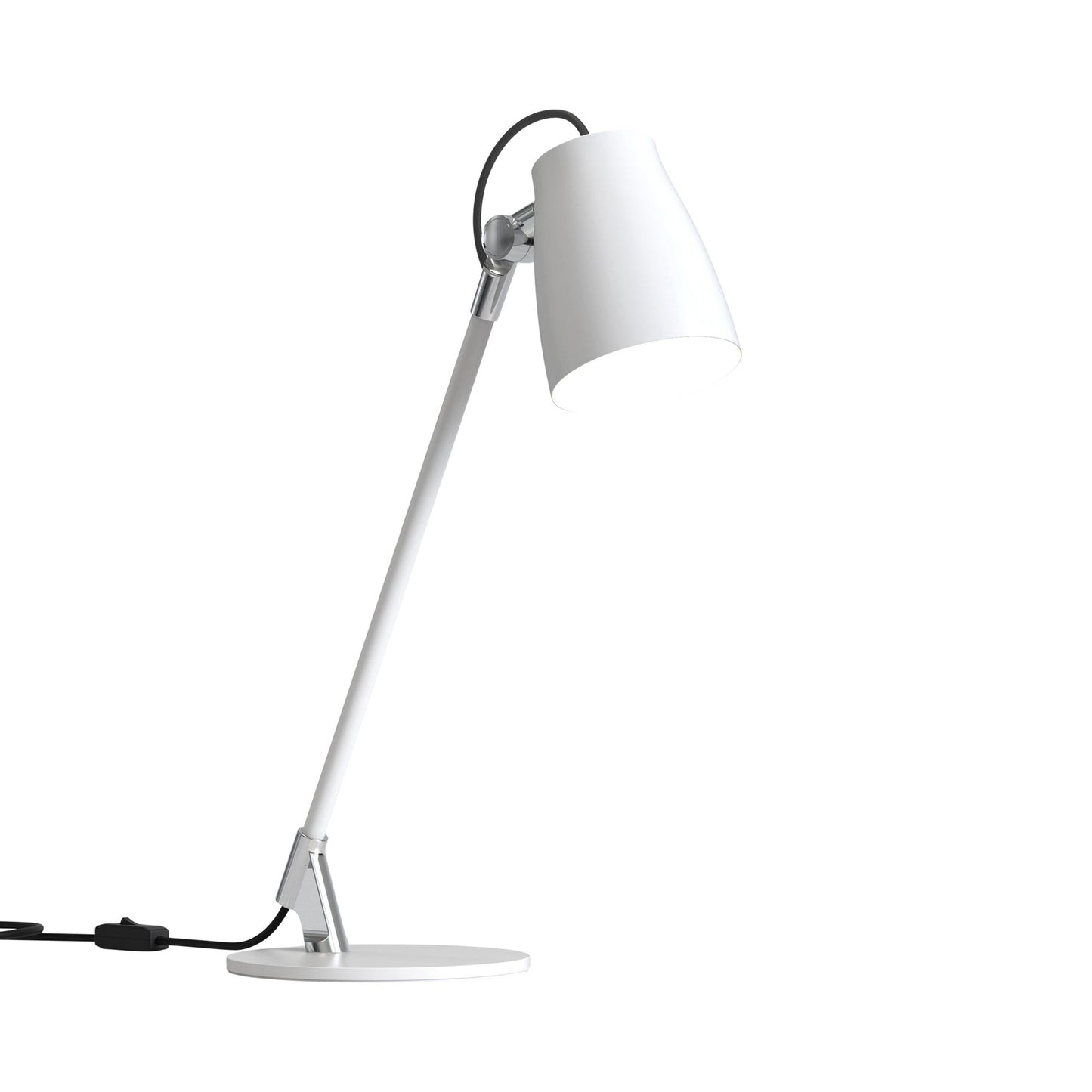 Atelier LED Desk Lamp in Matt White.