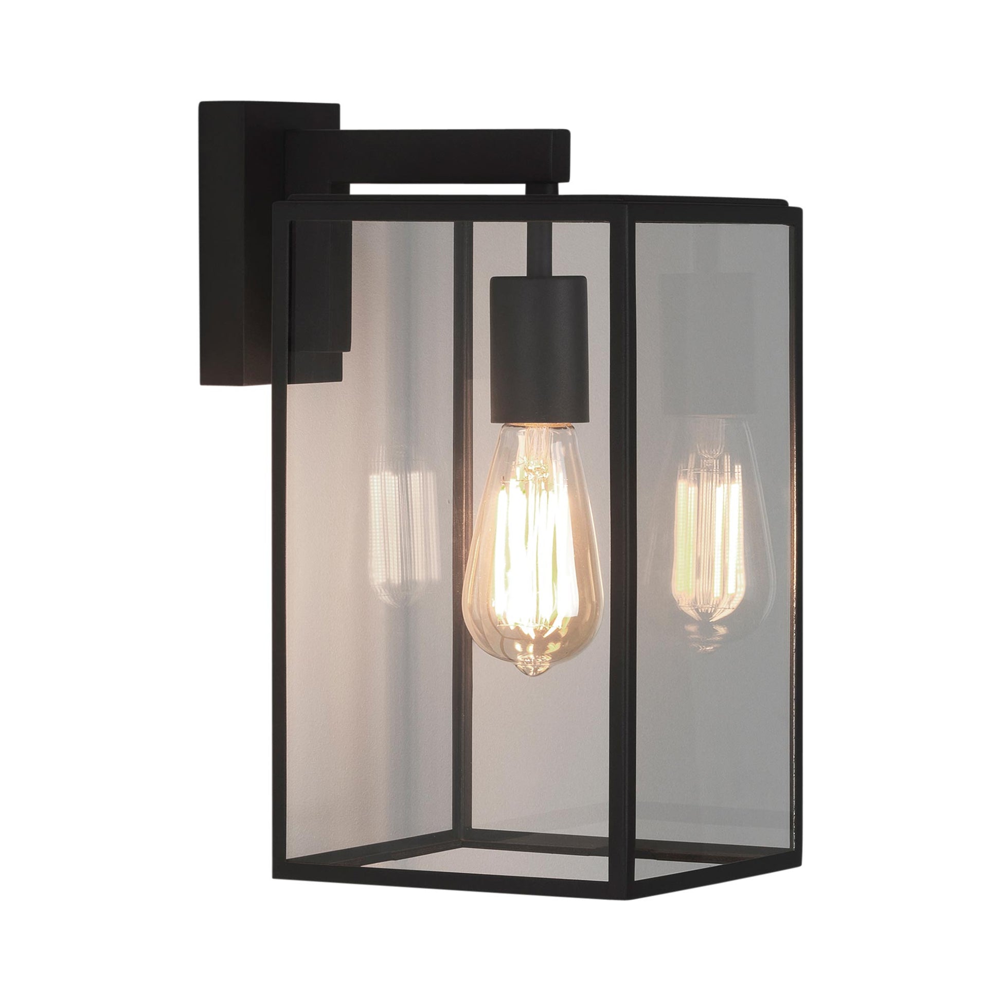 Box Lantern Outdoor Wall Light (Large).