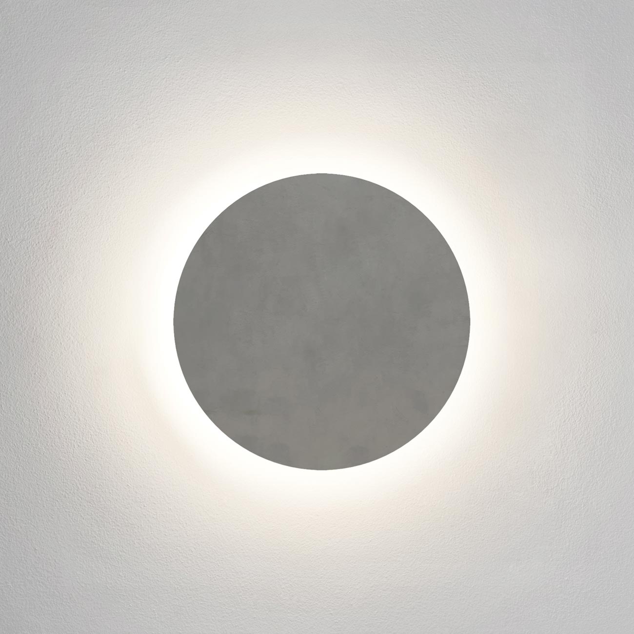 Eclipse Concrete LED Wall Light in Detail.