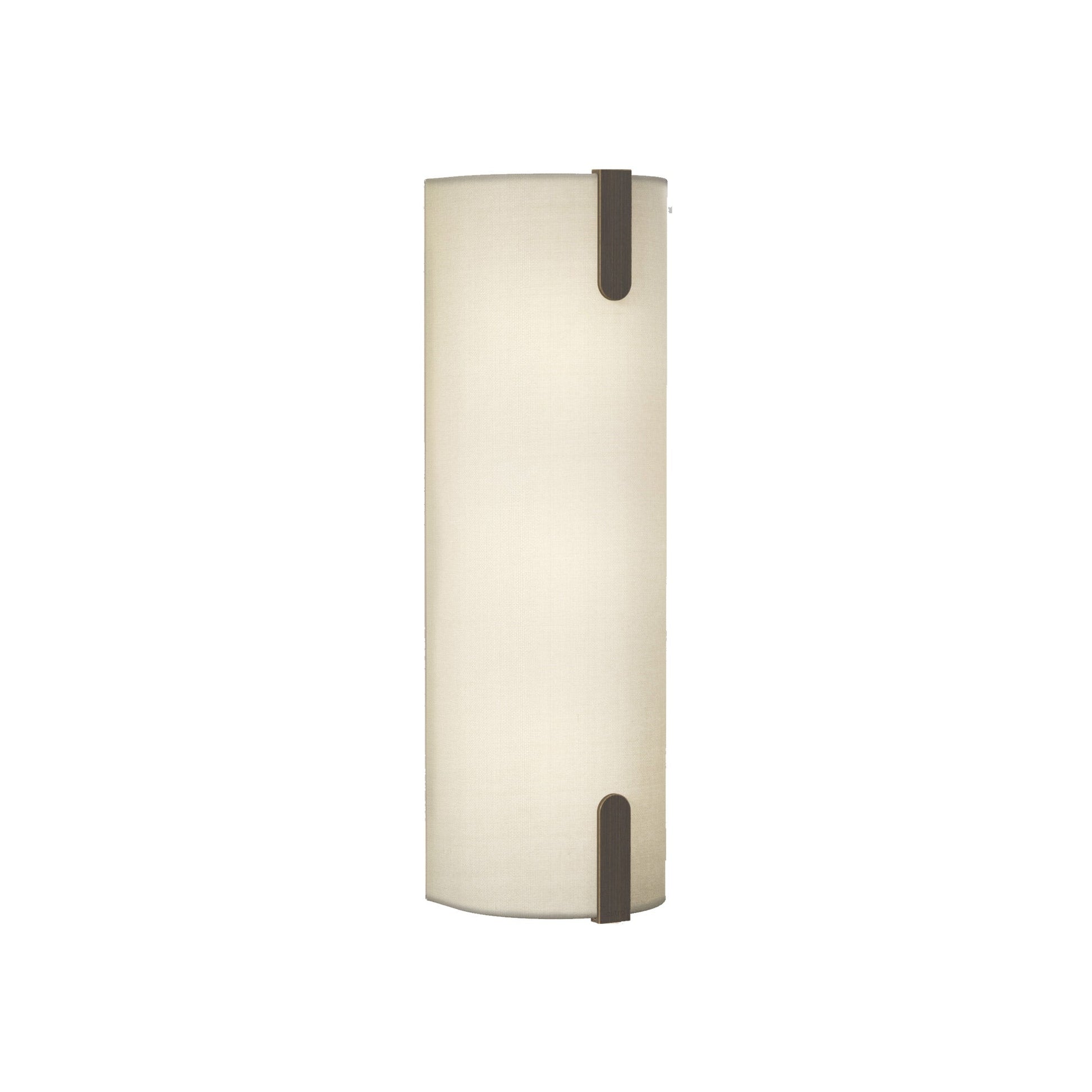 Elba Wall Light in Putty Fabric (Short).