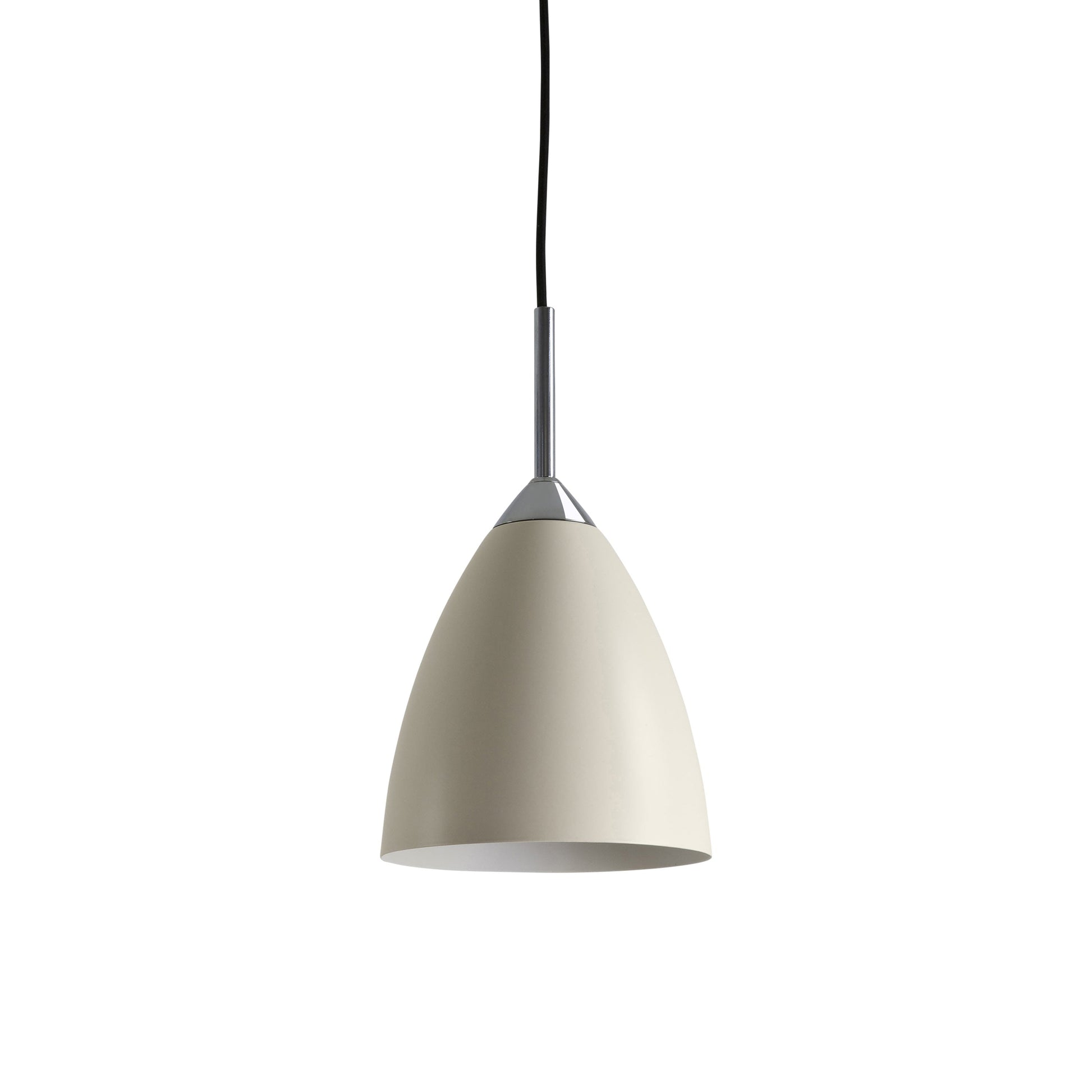 Joel Pendant Light in Cream (Small).