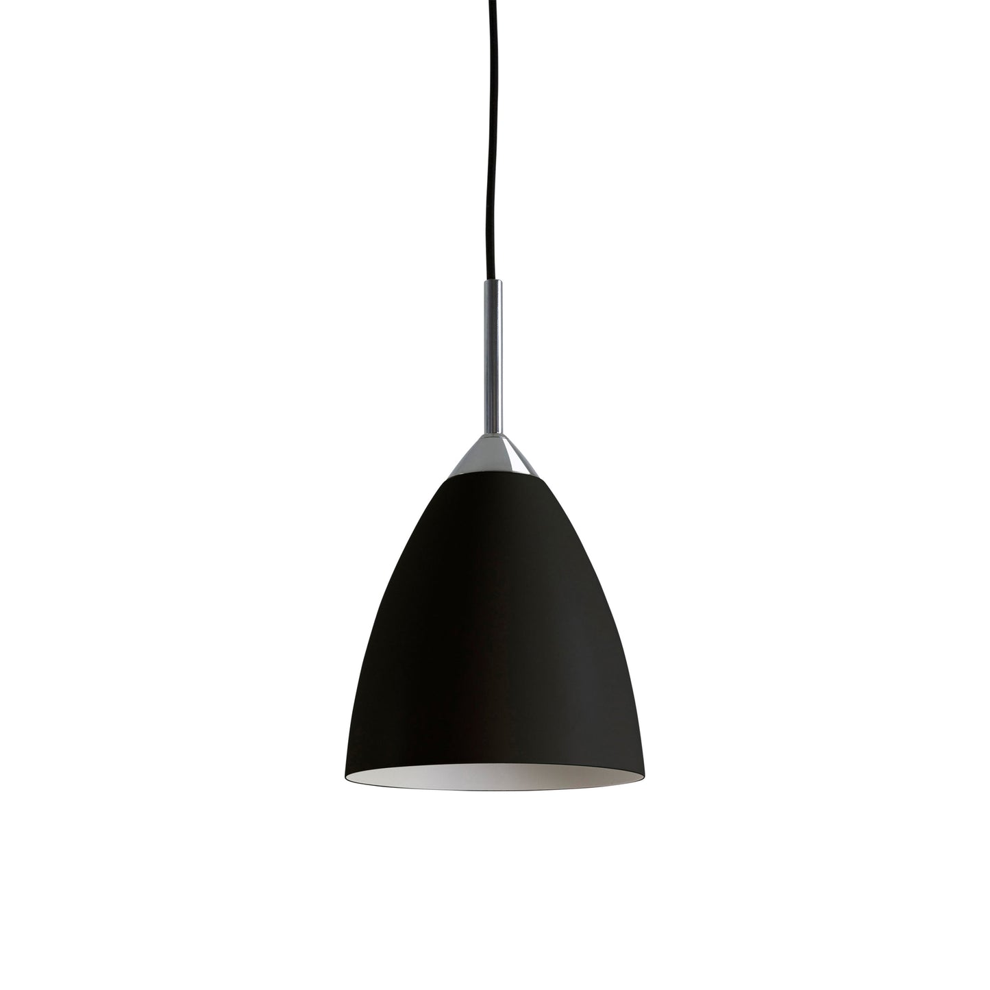 Joel Pendant Light in Matt Black (Small).