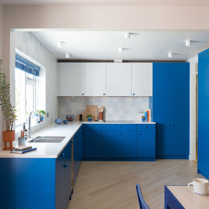 Kos Round LED Recessed Light in kitchen.