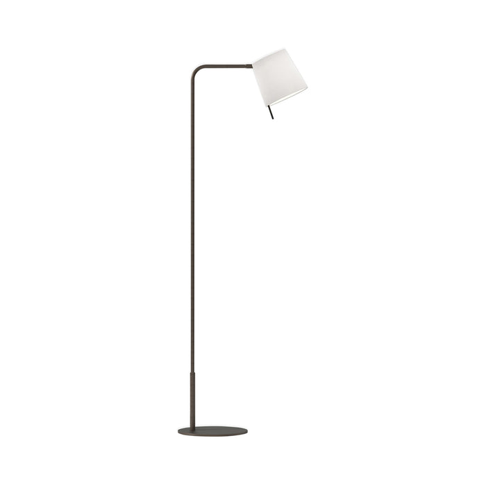 Mitsu LED Floor Lamp in Bronze/White.