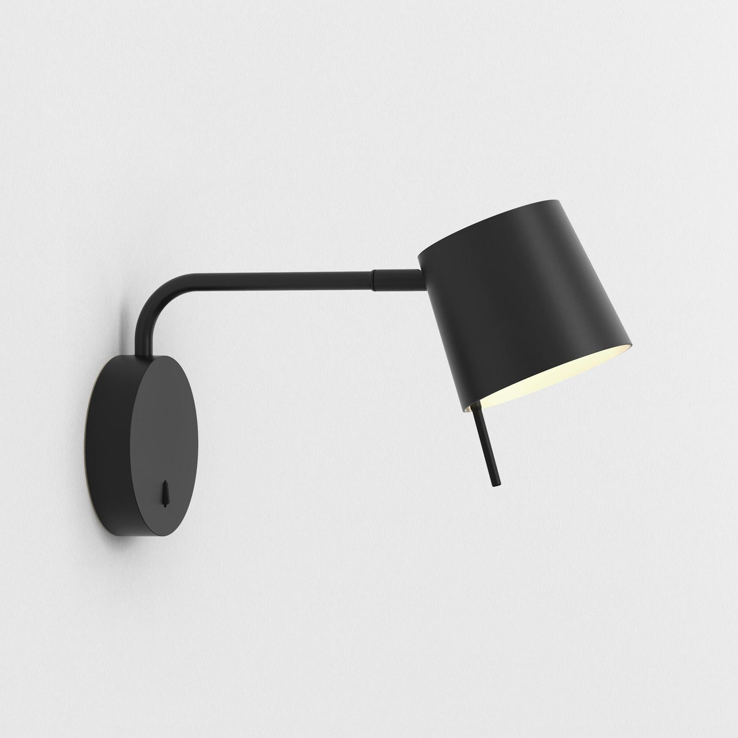 Miura LED Swing Arm Wall Light in Detail.