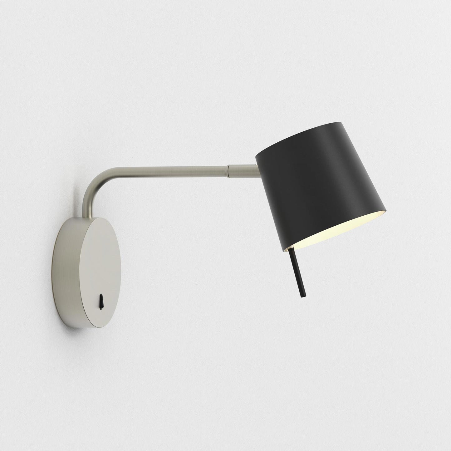 Miura LED Swing Arm Wall Light in Detail.