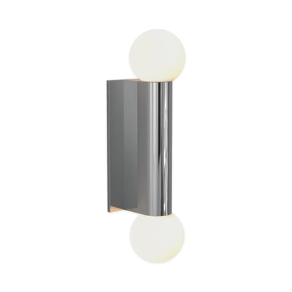 Otona Twin Bath Wall Light in Polished Chrome.