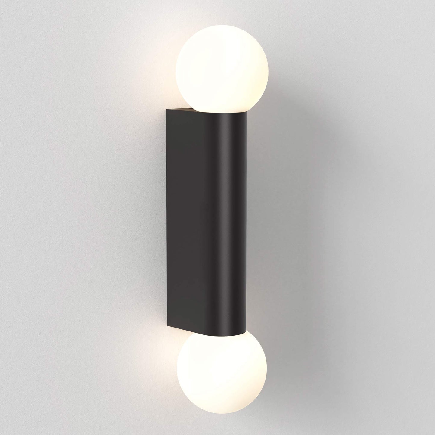 Otona Twin Bath Wall Light in Detail.