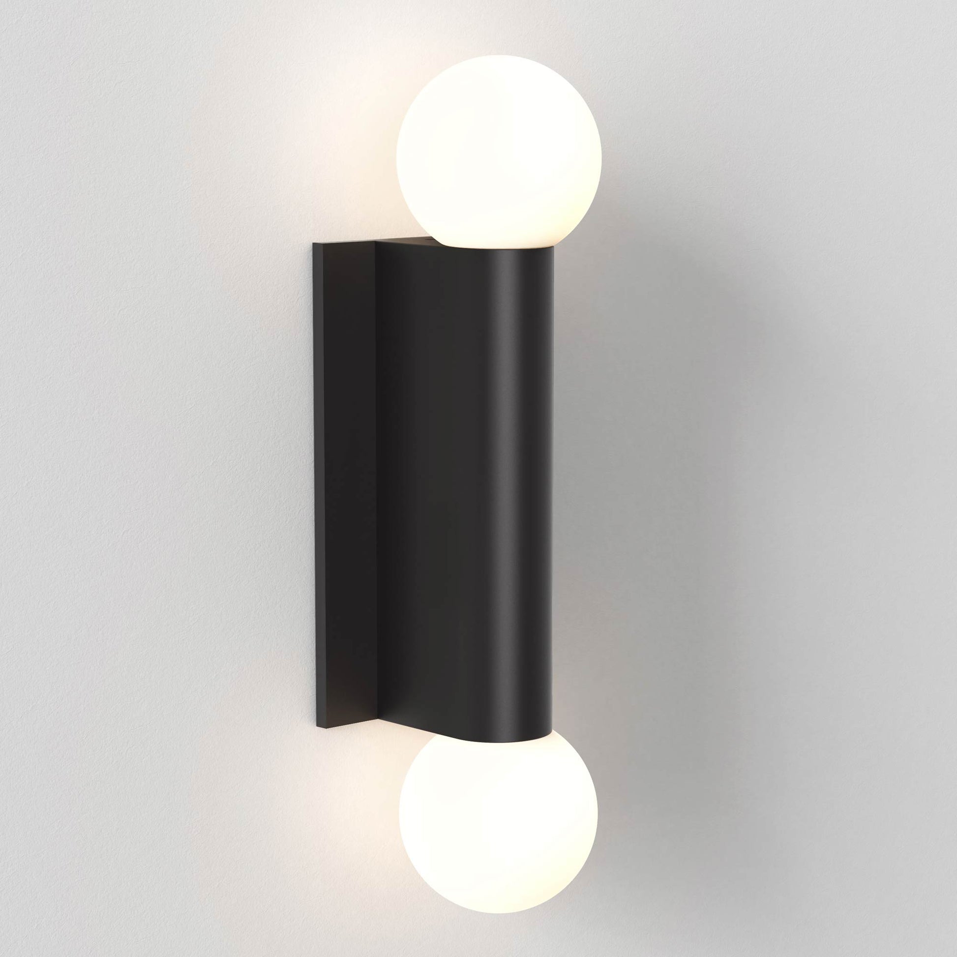 Otona Twin Bath Wall Light in Detail.