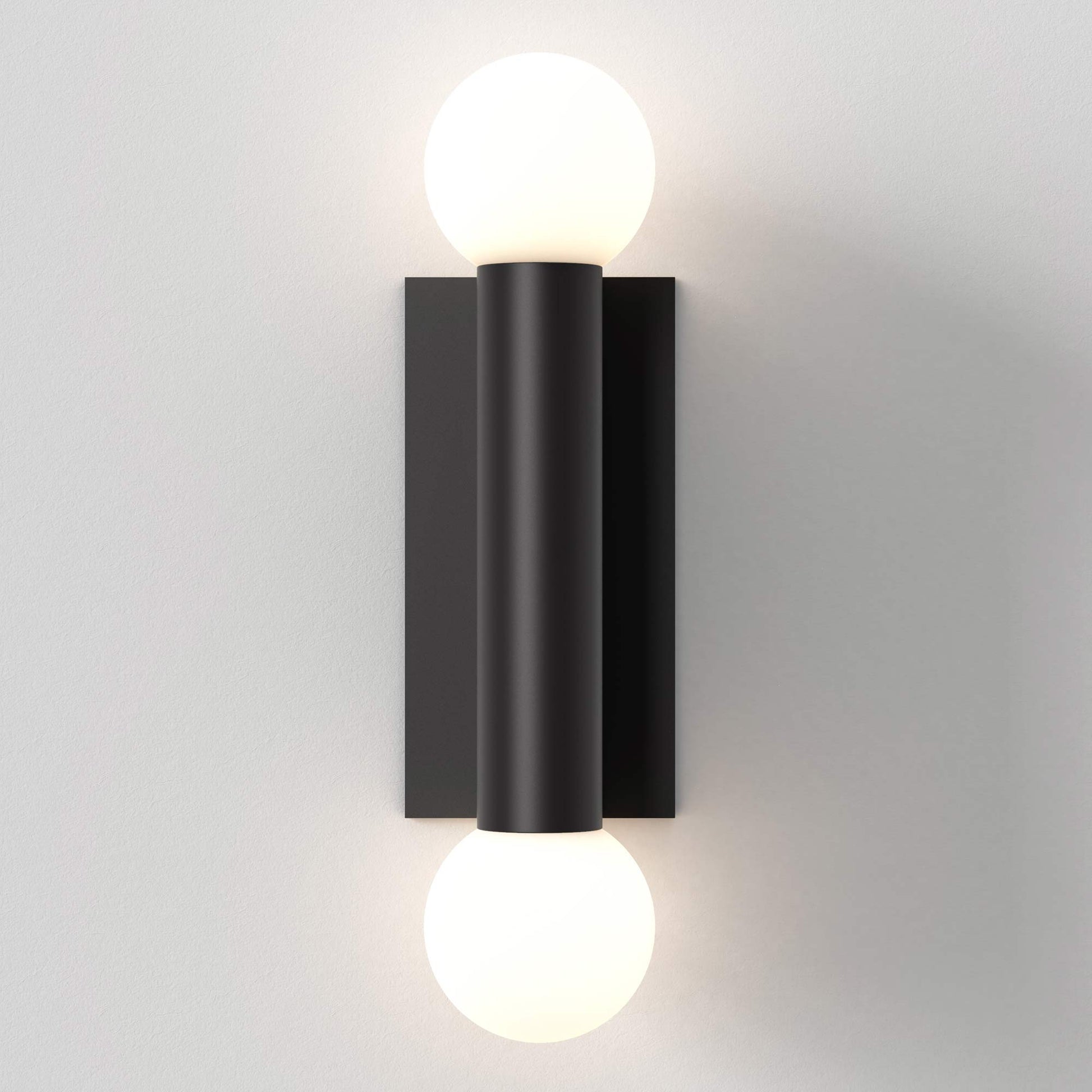 Otona Twin Bath Wall Light in Detail.