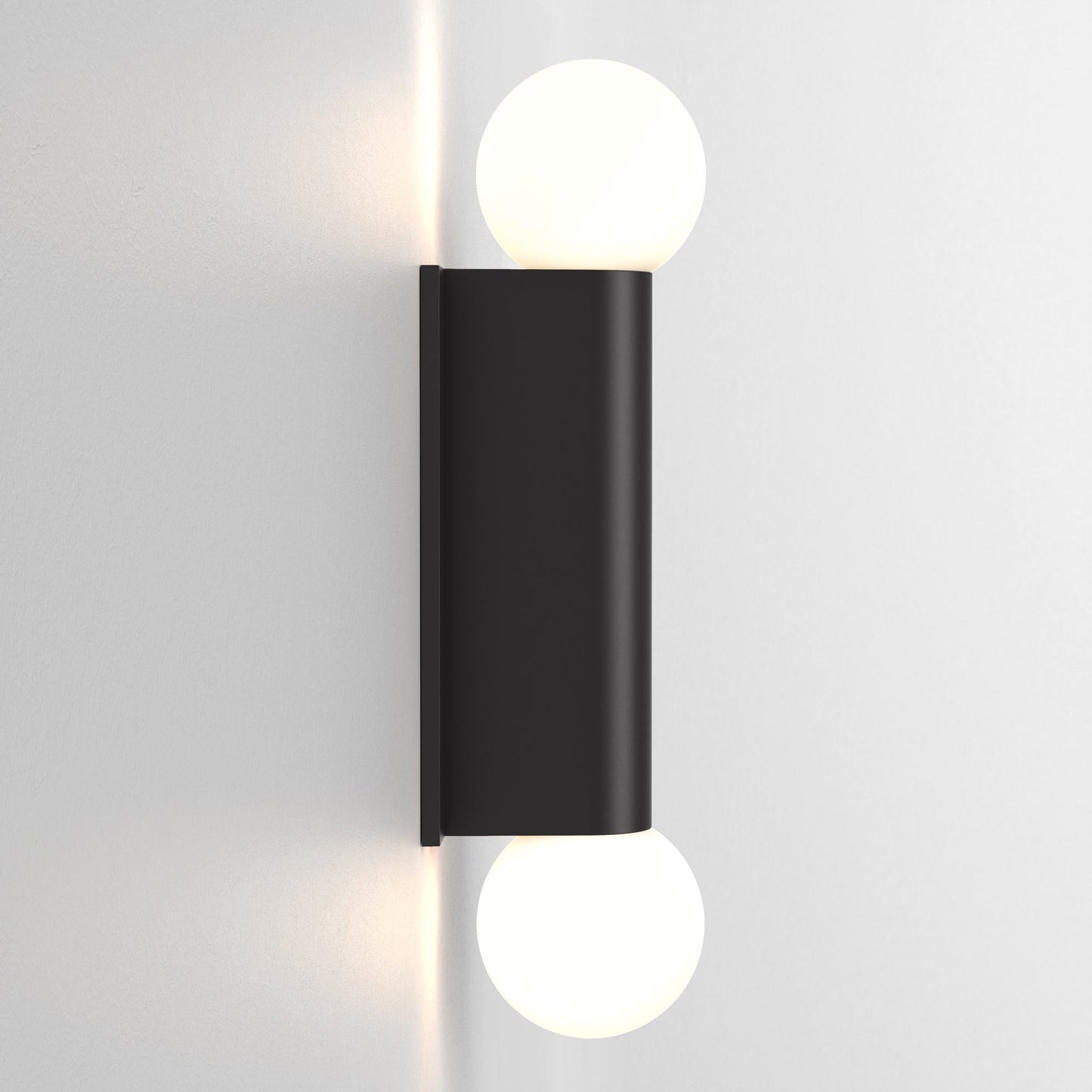 Otona Twin Bath Wall Light in Detail.
