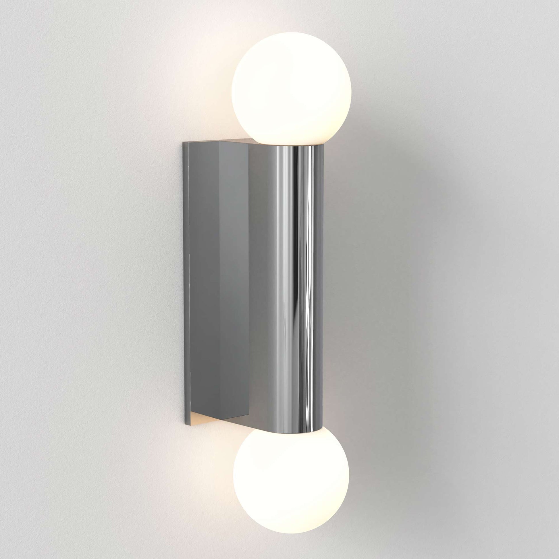 Otona Twin Bath Wall Light in Detail.