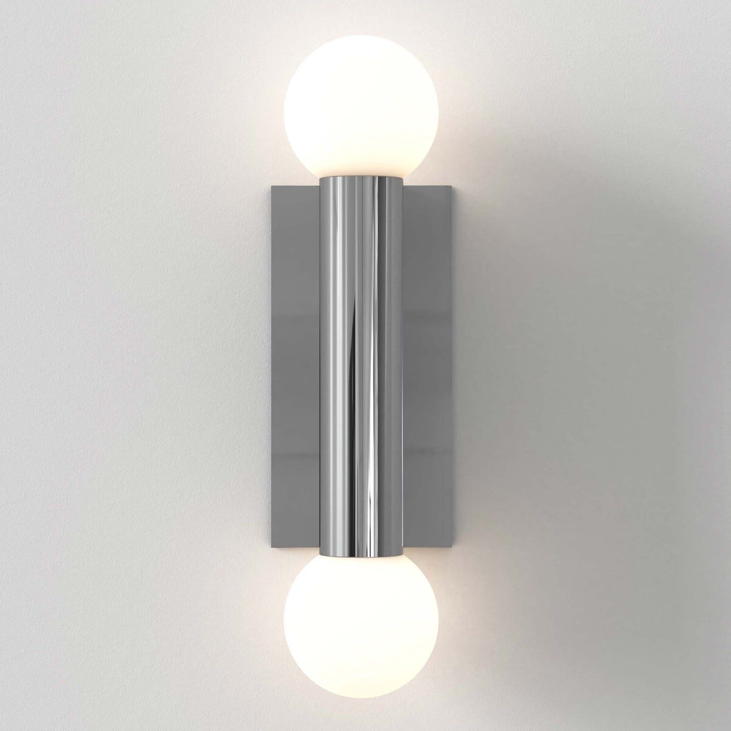 Otona Twin Bath Wall Light in Detail.