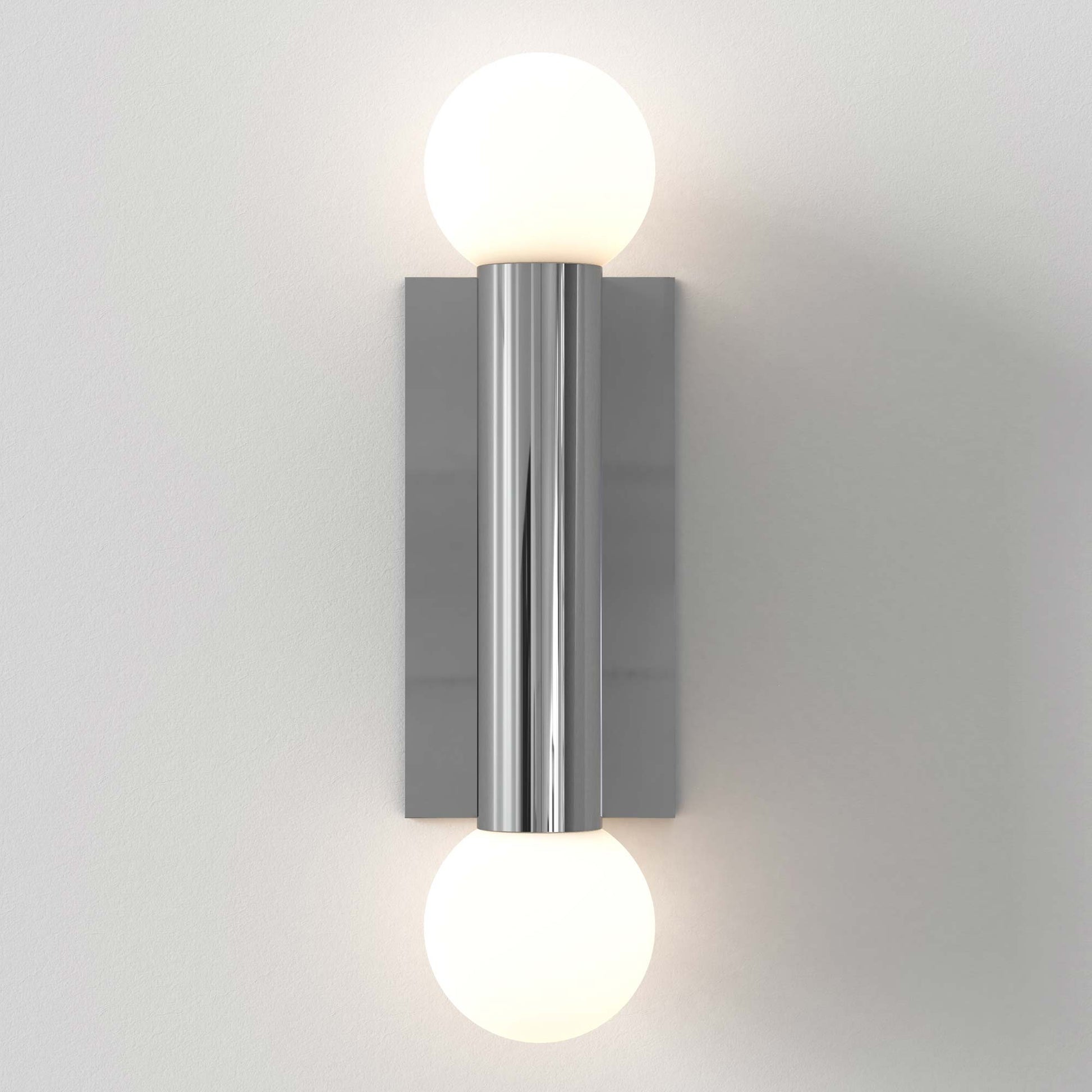 Otona Twin Bath Wall Light in Detail.