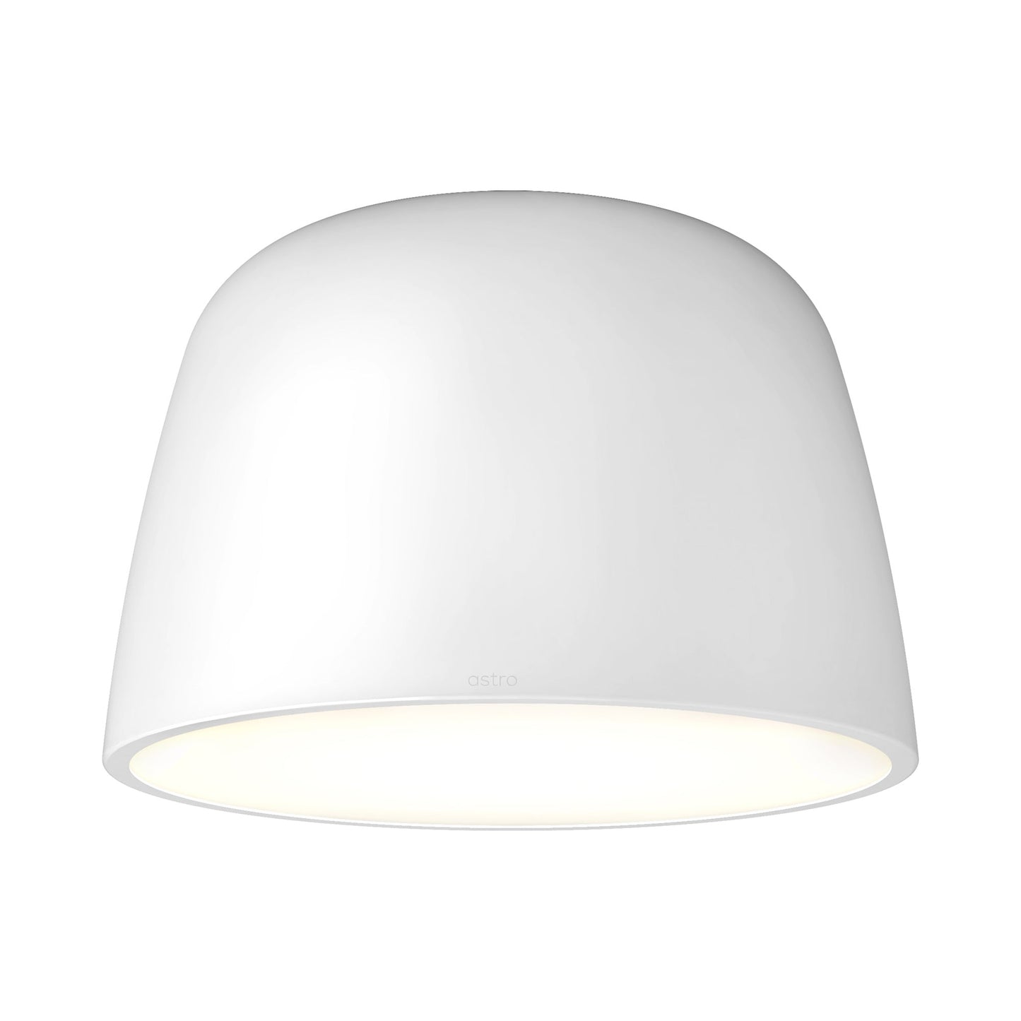 Taiko LED Flush Mount Ceiling Light in Matt White (2-Light).