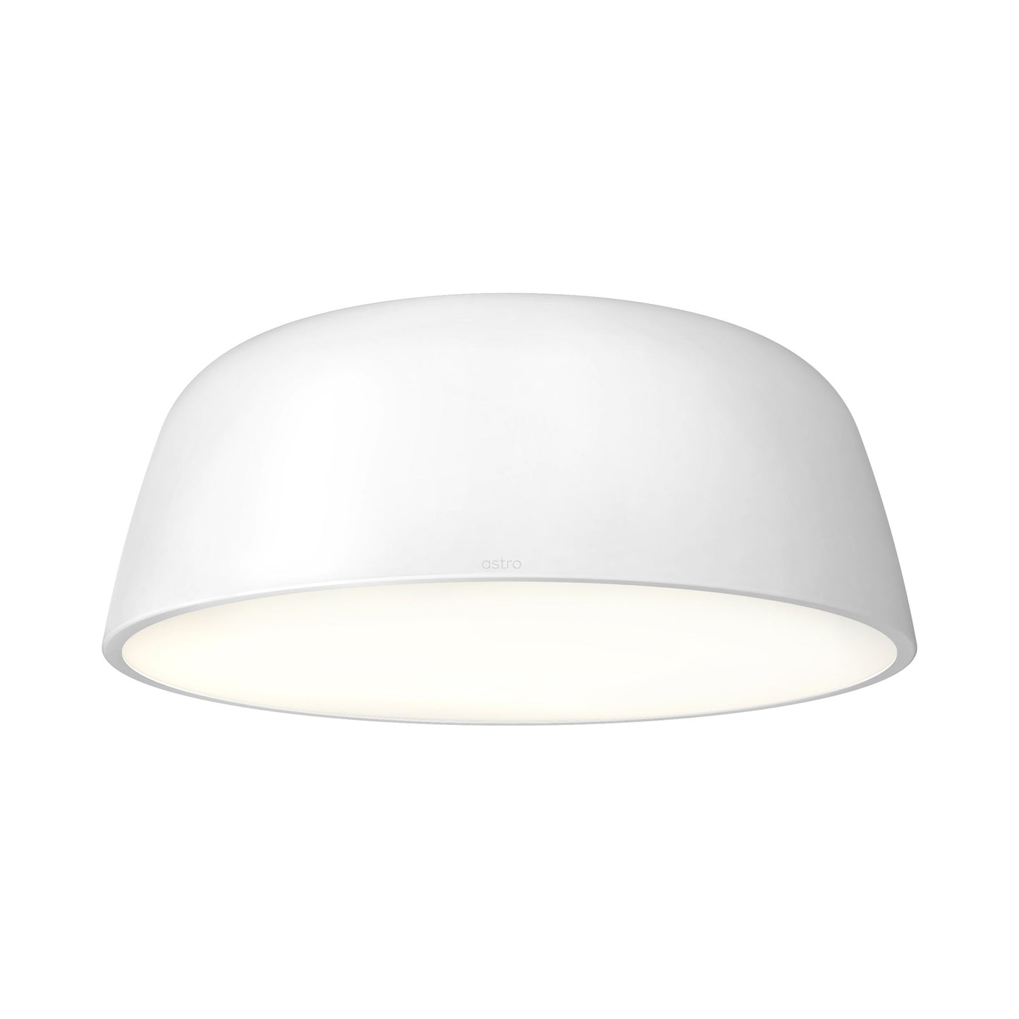 Taiko LED Flush Mount Ceiling Light in Matt White (3-Light).