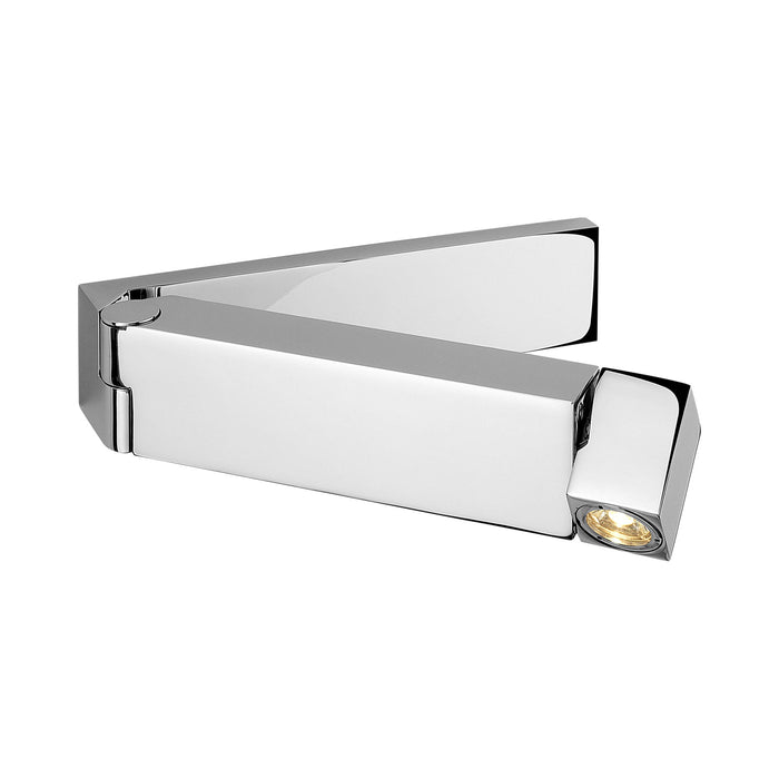 Tosca LED Reading Wall Light in Polished Chrome.