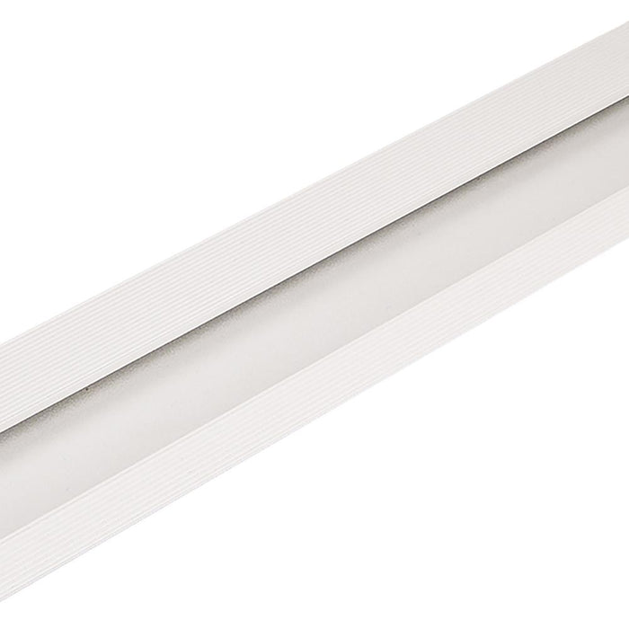 Asymmetrical 8 Foot Linear Architectural LED Recessed Channel in Detail.