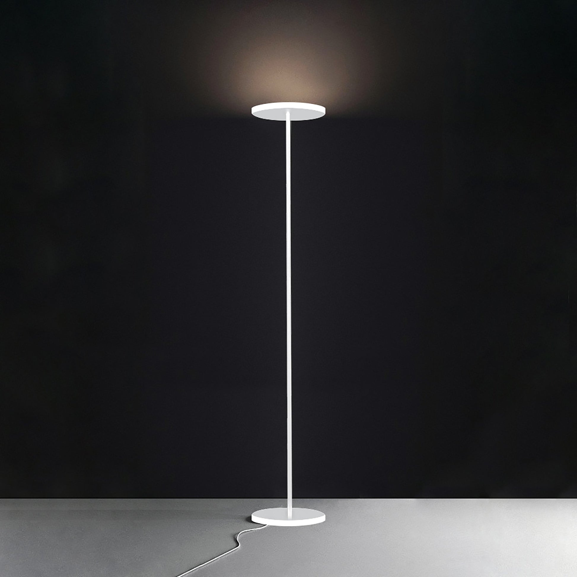 Athena LED Floor Lamp in White (90CRI/2700K).