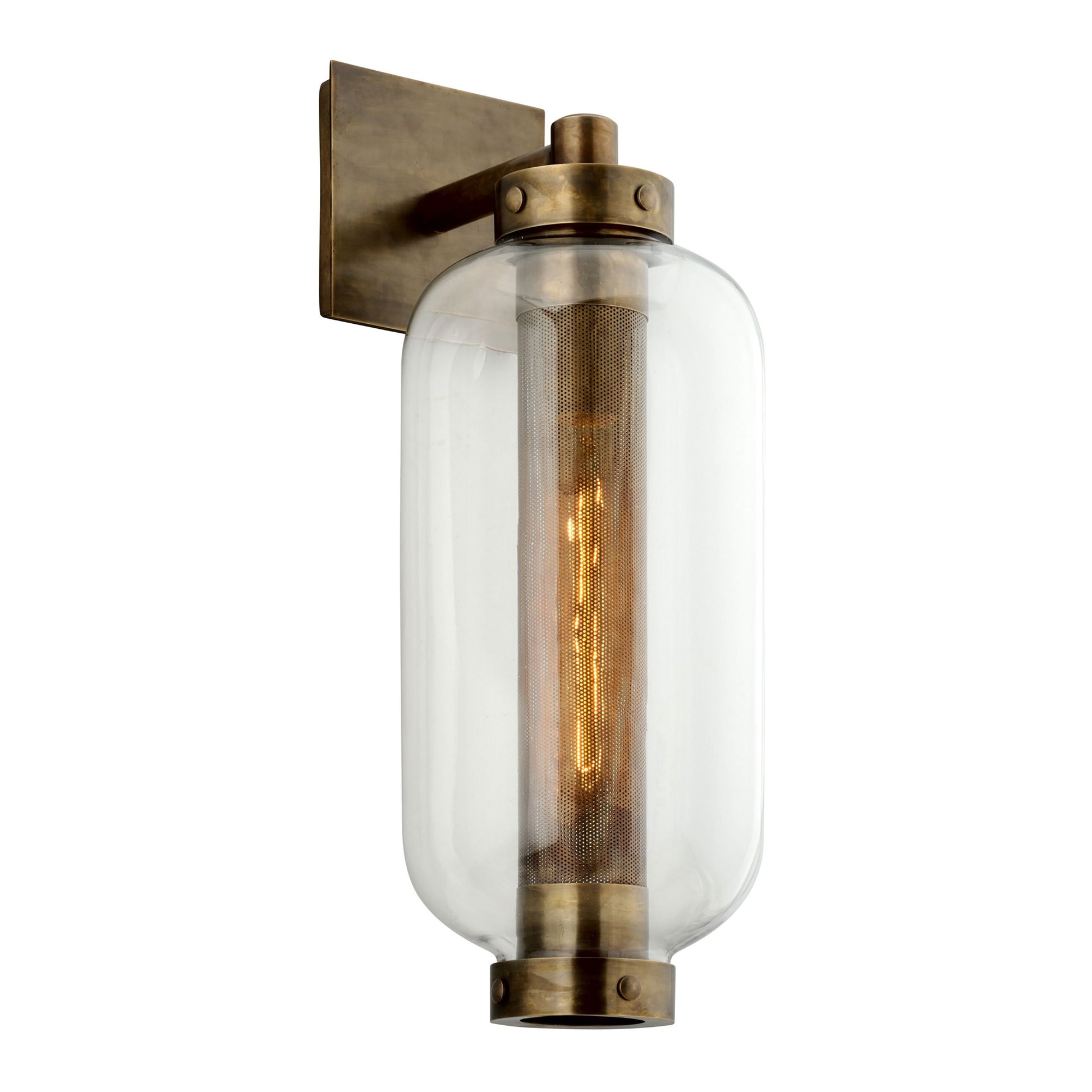 Atwater Cylindrical Outdoor Wall Light (Medium).