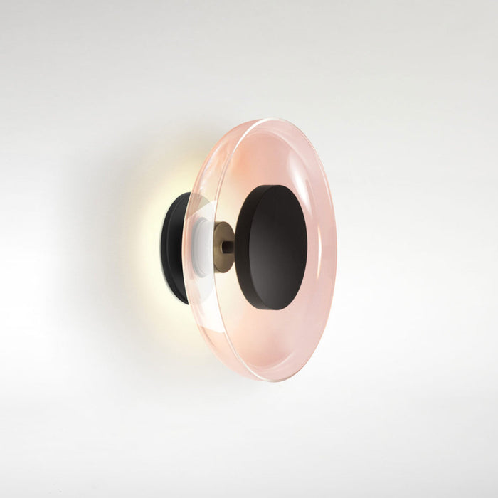 Aura Plus LED Wall Light in Copper.