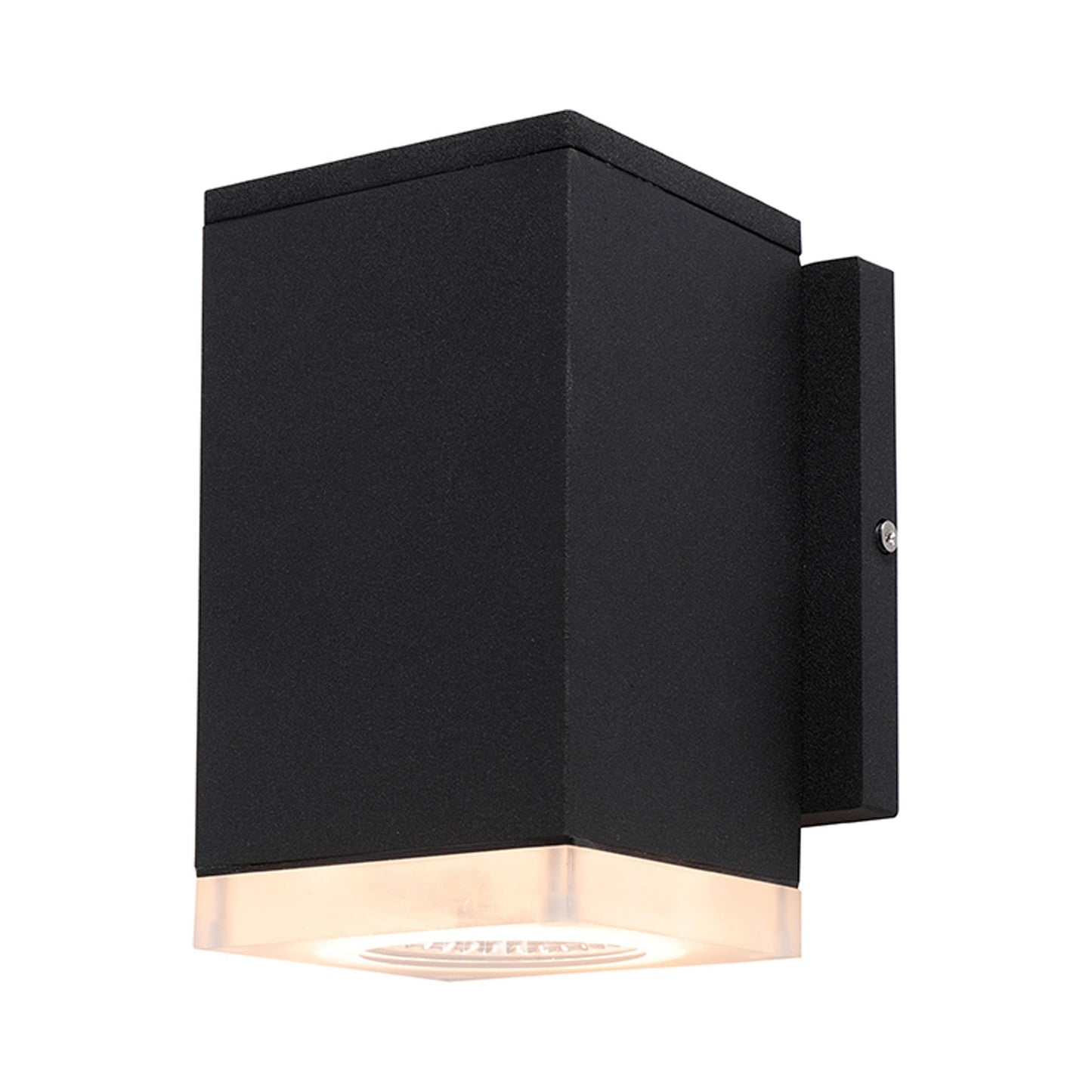 Avenue Outdoor Wall Light in Black (6.3-Inch).