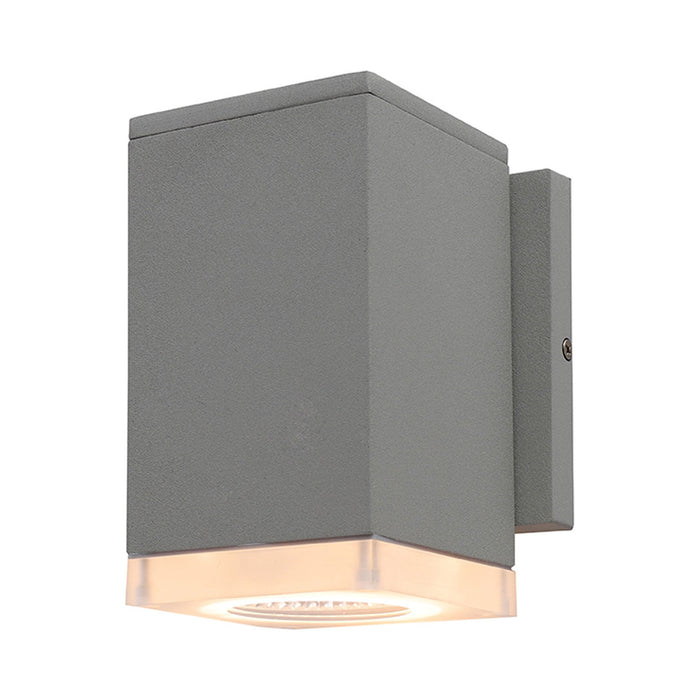 Avenue Outdoor Wall Light in Silver (6.3-Inch).