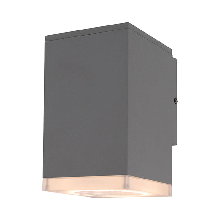 Avenue Outdoor Wall Light in Silver (8-Inch).