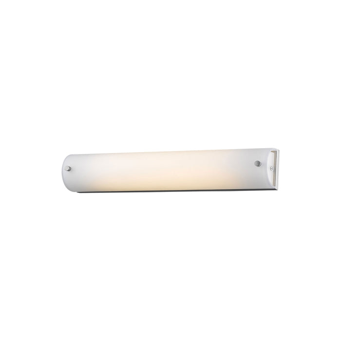 Cermack St Wall Light in Brushed Nickel (18-Inch).