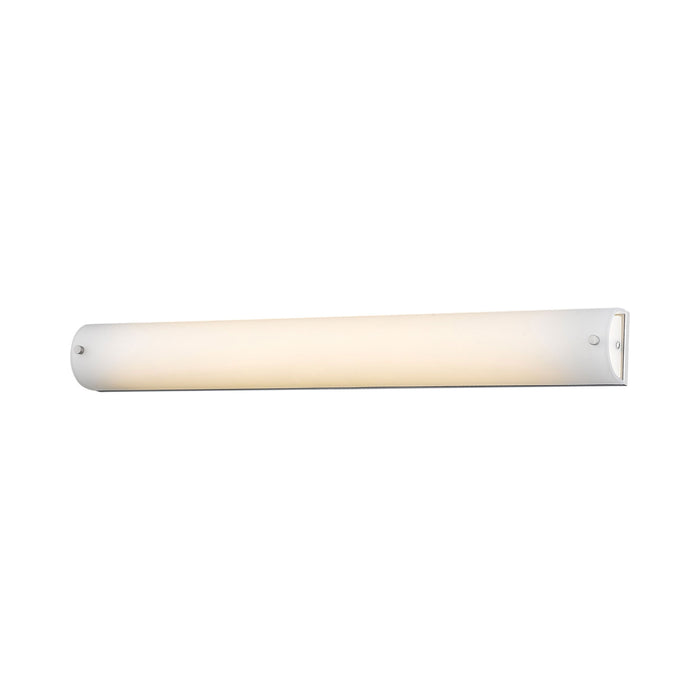 Cermack St Wall Light in Brushed Nickel (25-Inch).