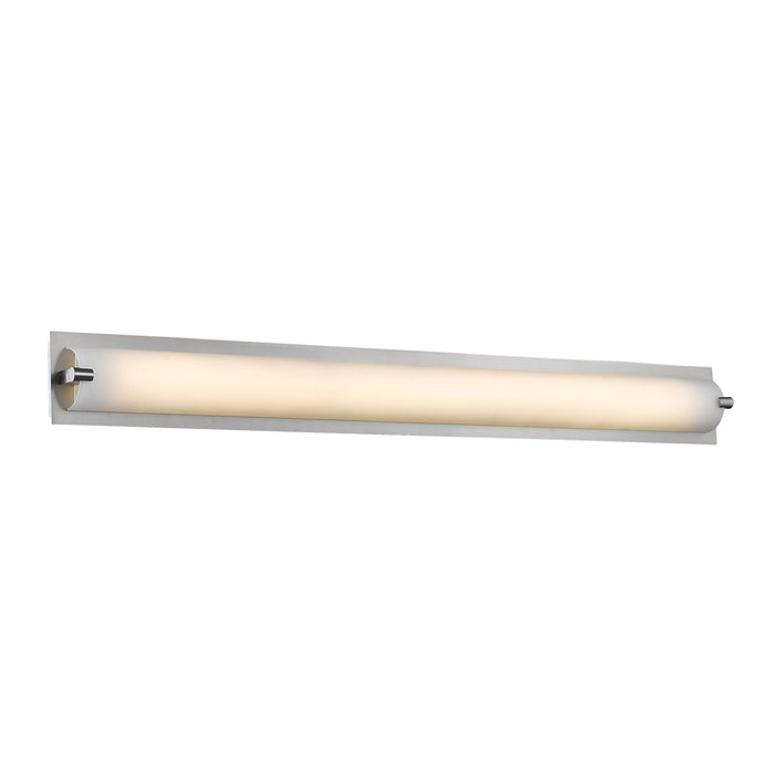 Cermack St Wall Light in Brushed Nickel (38-Inch).