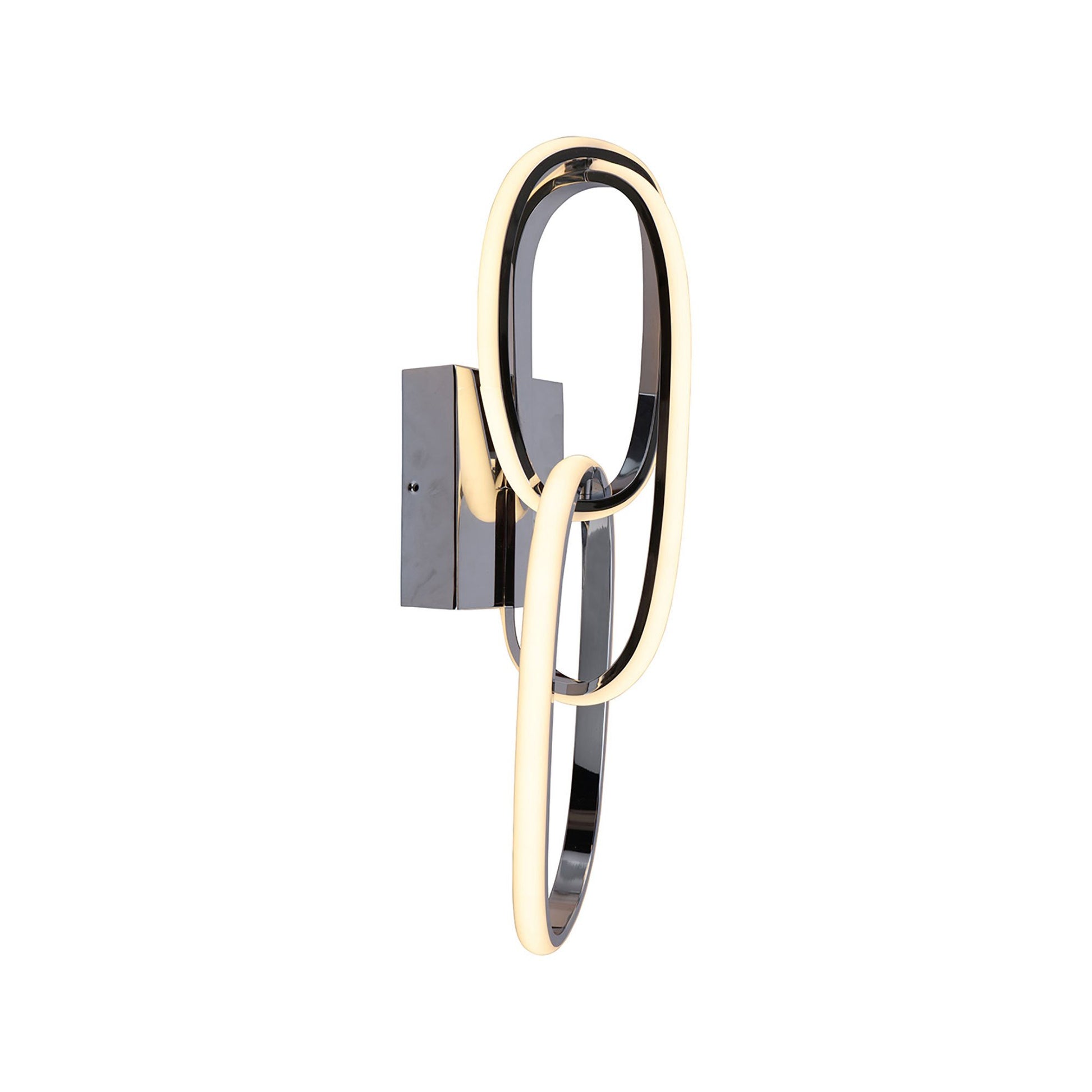 Circa LED Wall Light in Chrome.