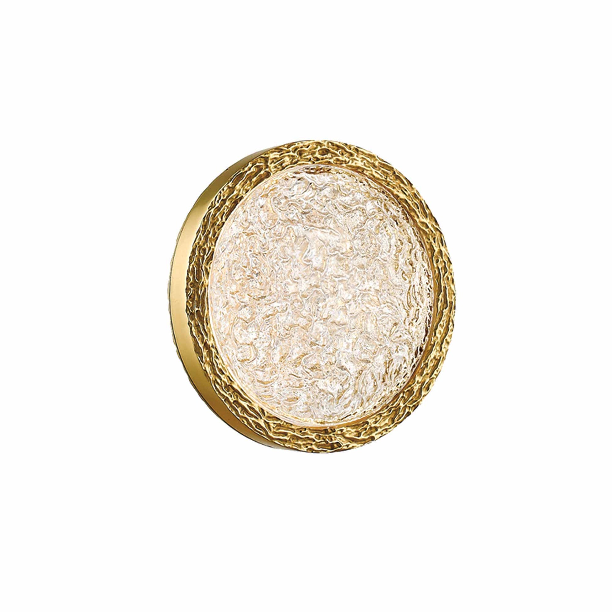 Bottega LED Wall Light in Polished Brass (Large).