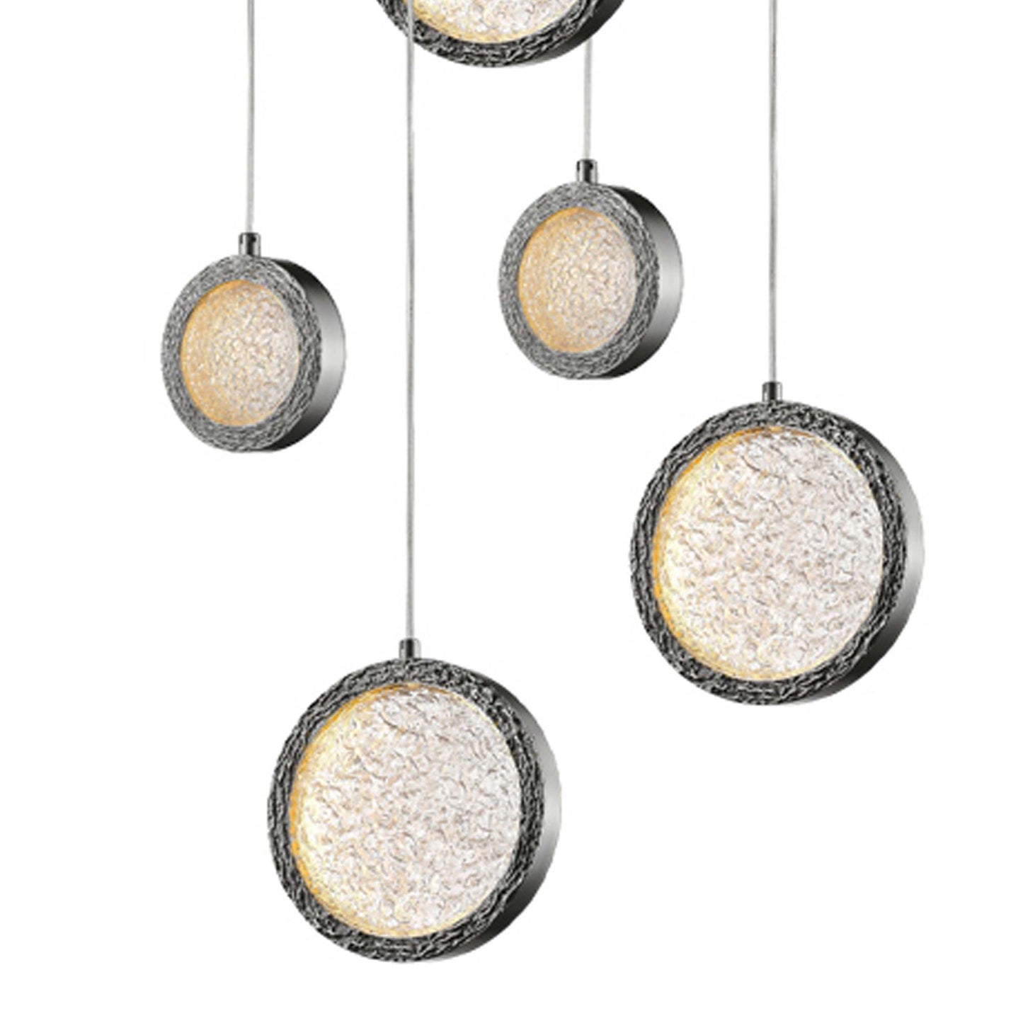 Bottega LED Multi Light Pendant Light in Detail.