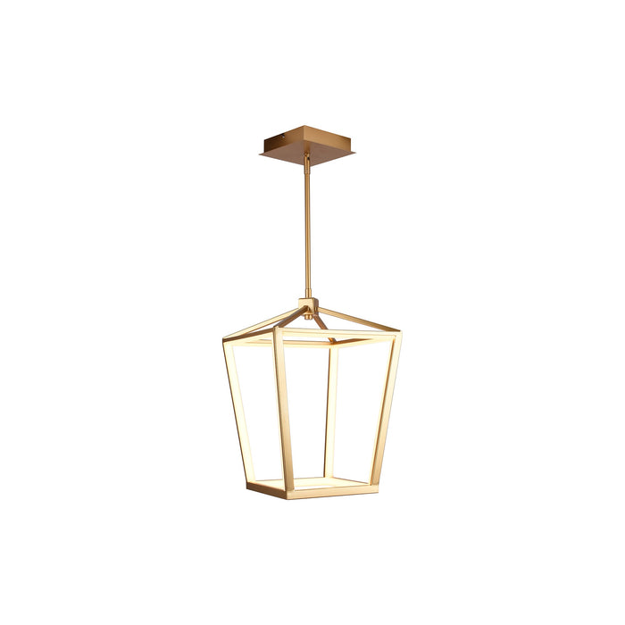Park Avenue LED Chandelier in Gold (13-Inch).