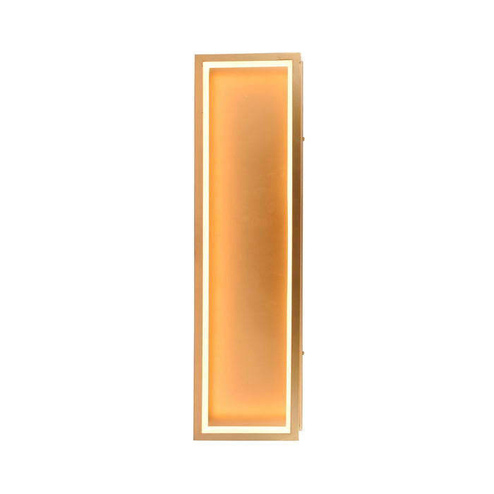 Park Avenue LED Wall Light in Gold (16.5-Inch).