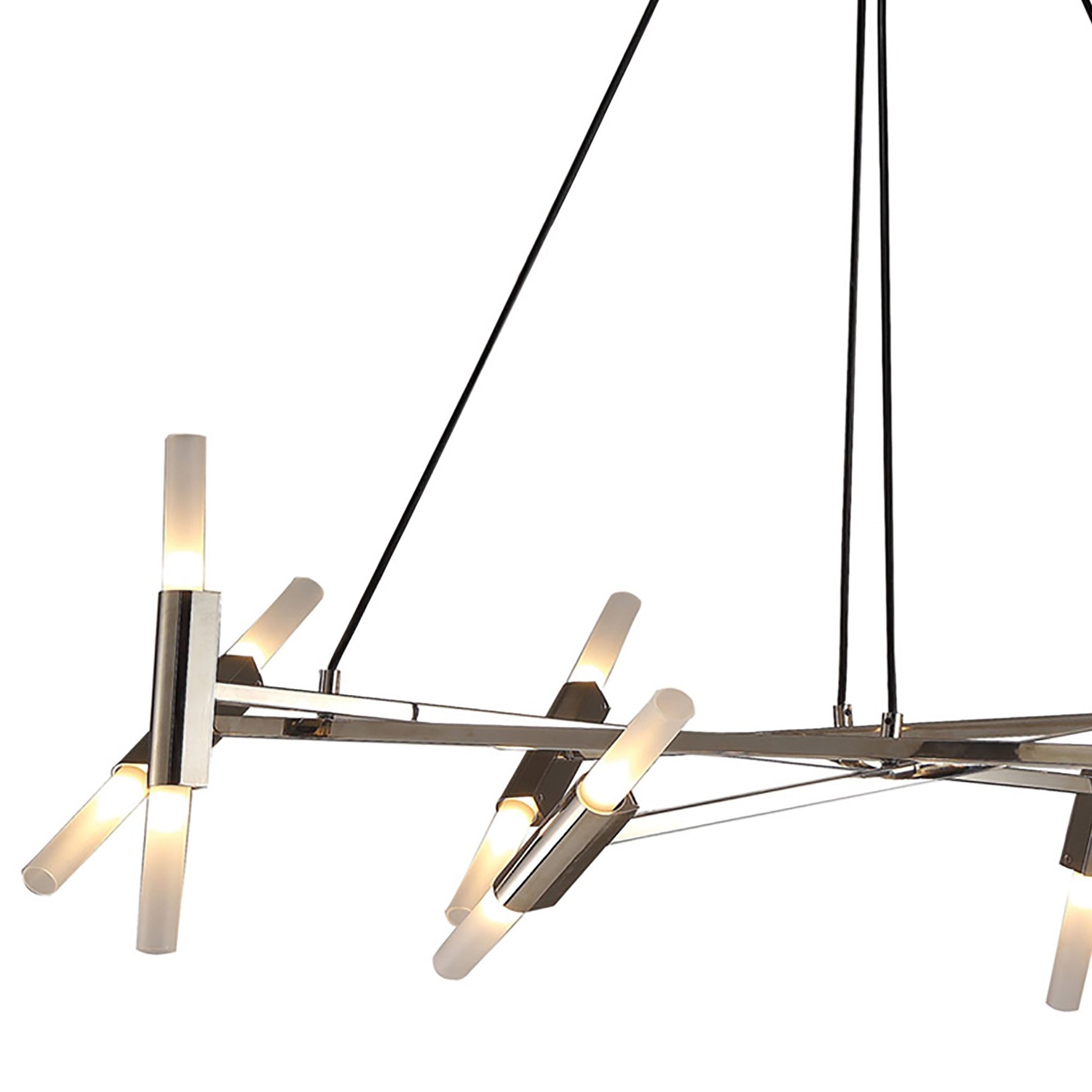 Manhattan Ave. LED Linear Pendant Light in Detail.