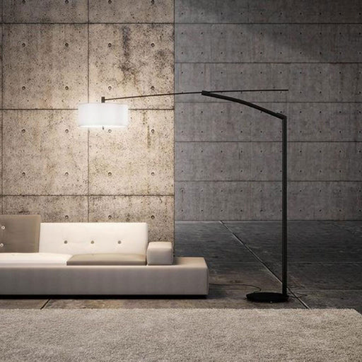 Balance LED Floor Lamp in living room.